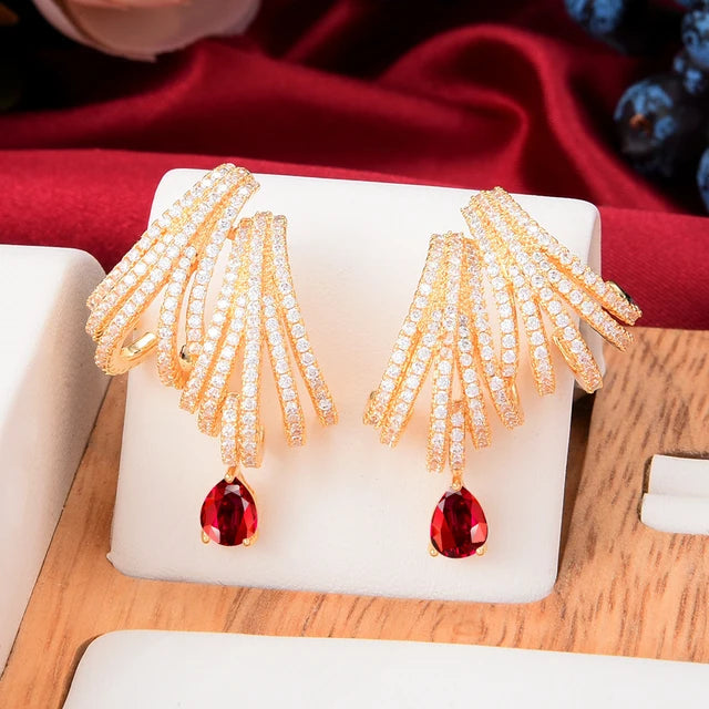 Luxury Double Claws Stud Earrings