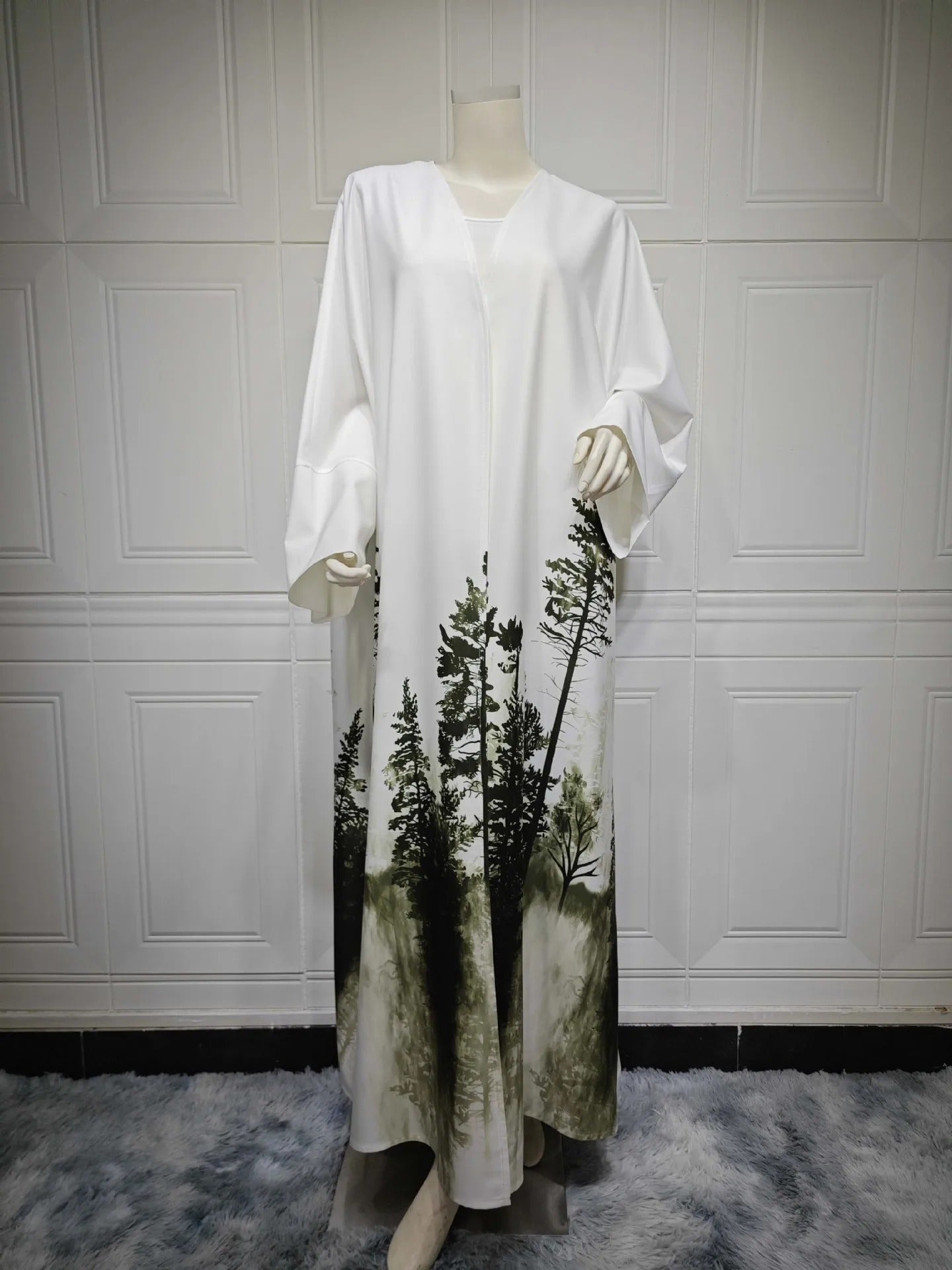 Kimono Abaya Damen Dubai Kaftan Modest Dress