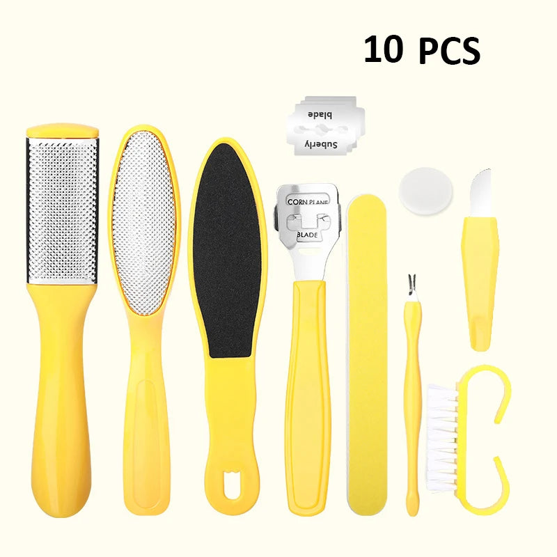 Hot Sale 8/10 in 1 Foot Pedicure Tools Kit