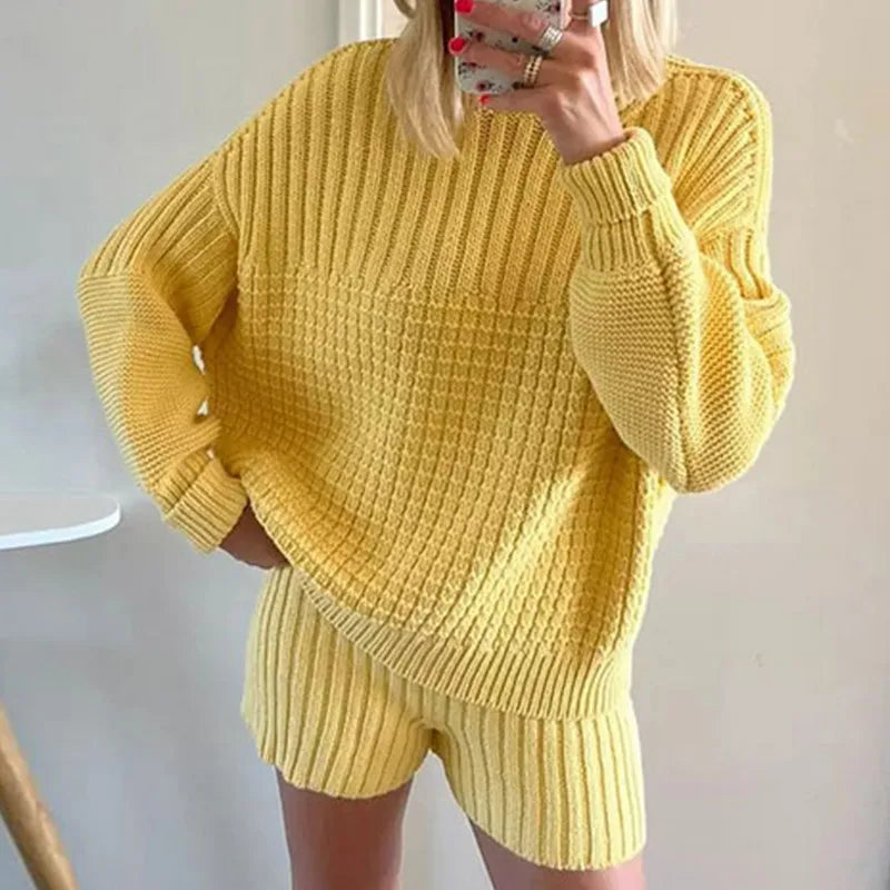 Women knit 2 Piece Sweaters