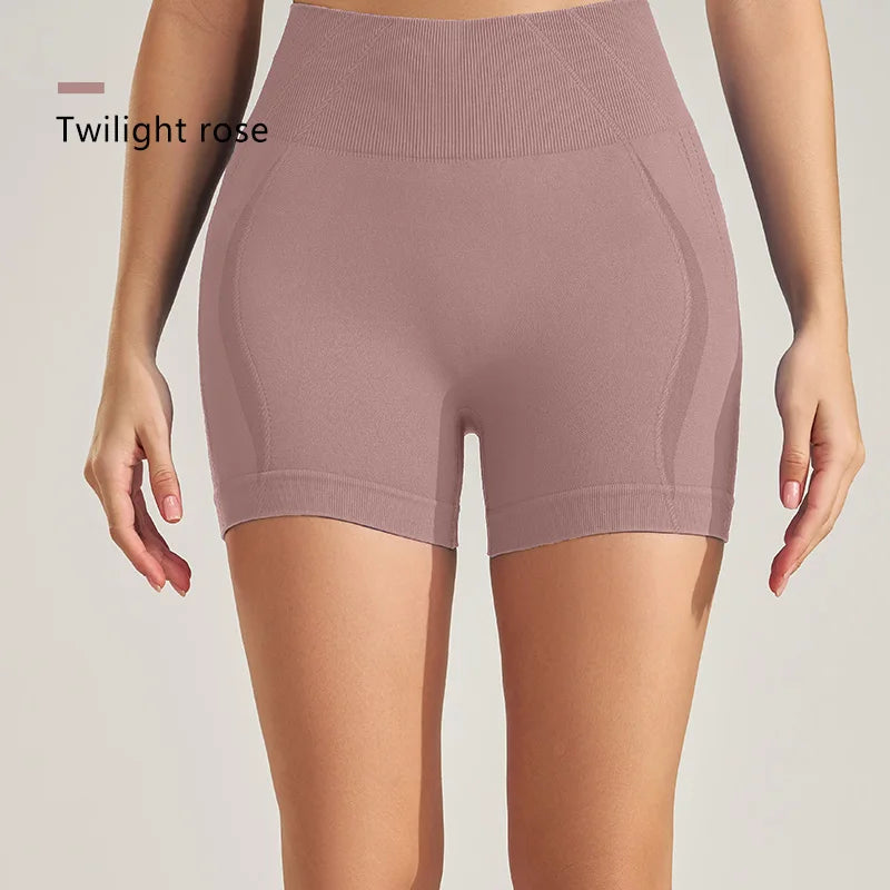 High Waist Fitness Sports Shorts