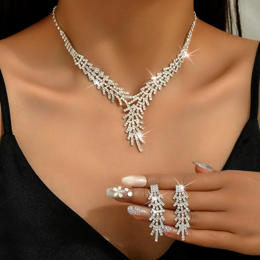 3 stuks trendy klauwketting voor dames