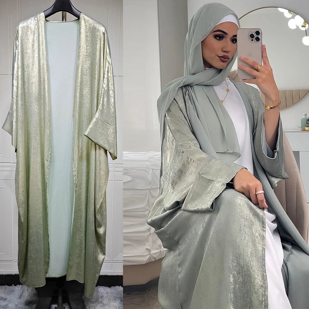 Open Sleeves Trend Long Abaya Robes