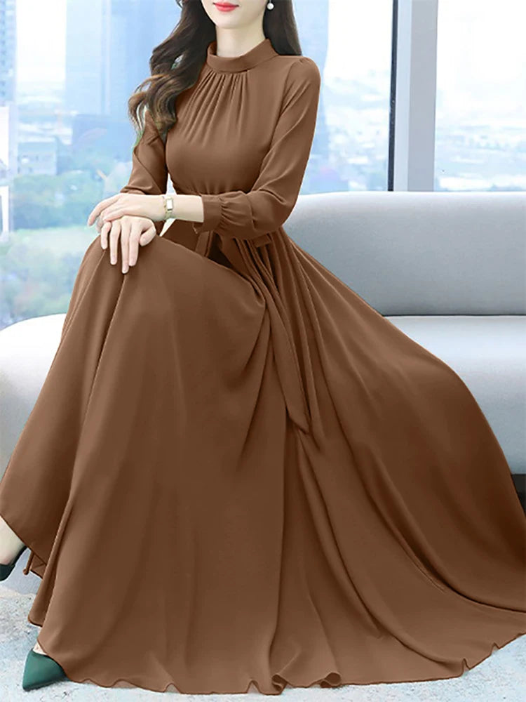 Autumn Women Fashion Party Dress