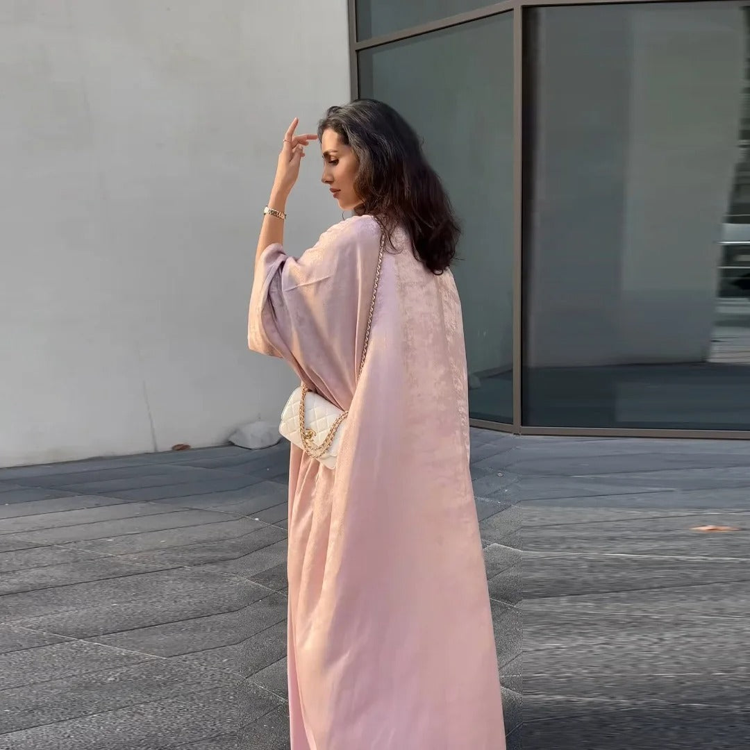 Open Sleeves Trend Long Abaya Robes