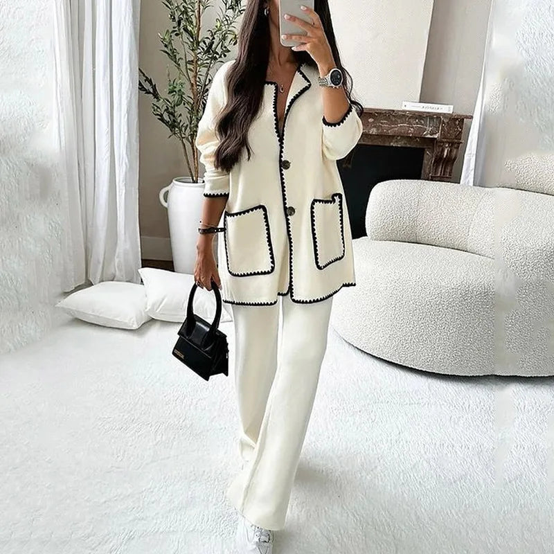 Hepburn Suit Shirt And Blouses Cardigan Top