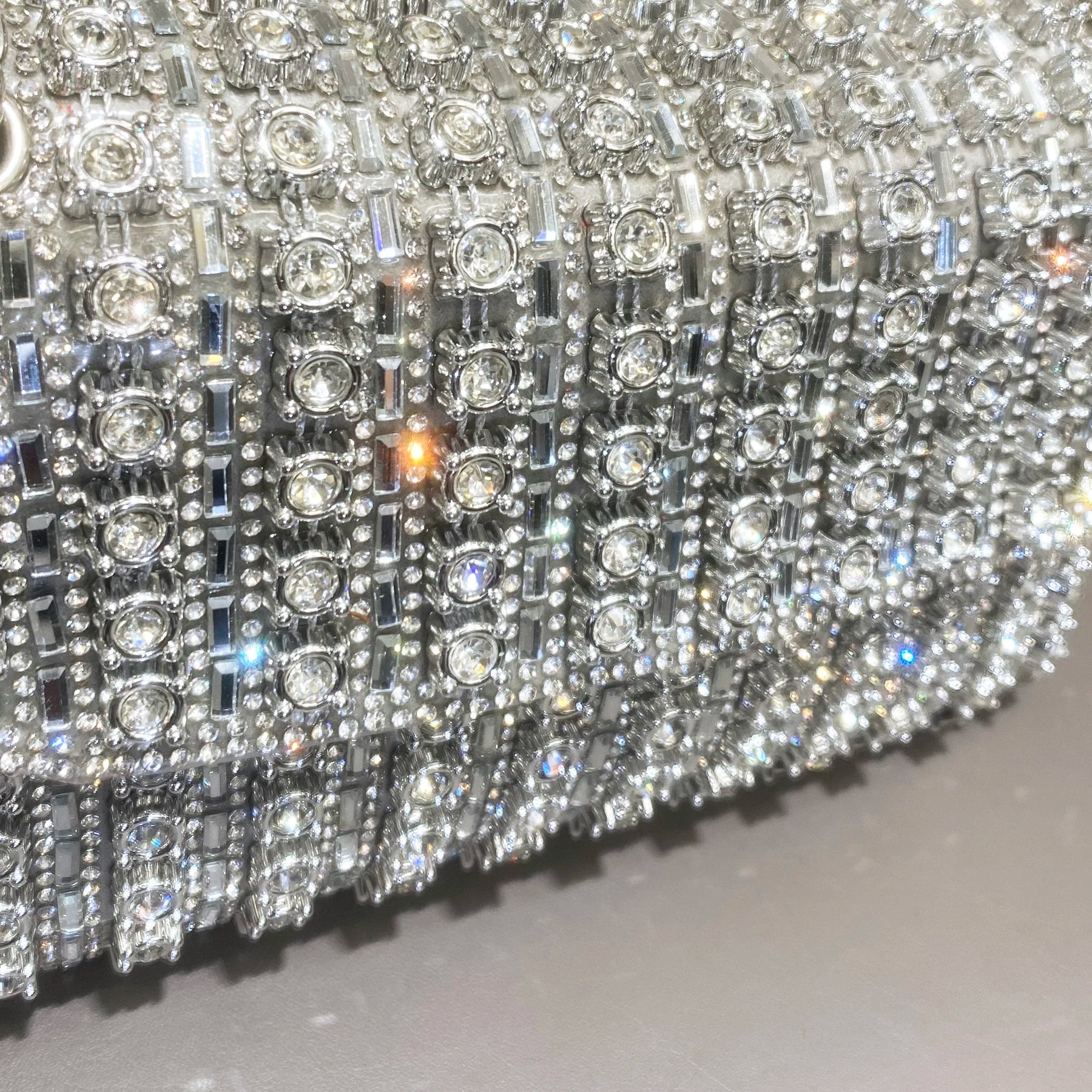 Rhinestones Evening clutch Bag