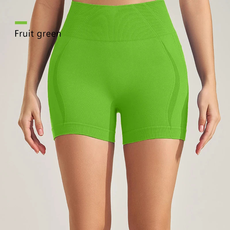 High Waist Fitness Sports Shorts