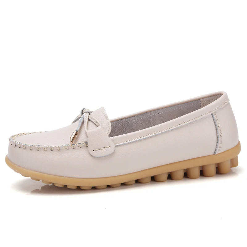 Shoes Ballet Flat Sneakers Genuine Leather