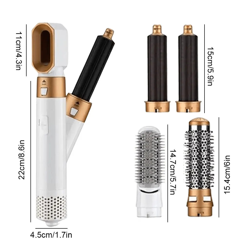 5 in 1 Hair Dryer Hot Comb Set