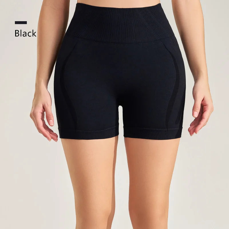 High Waist Fitness Sports Shorts