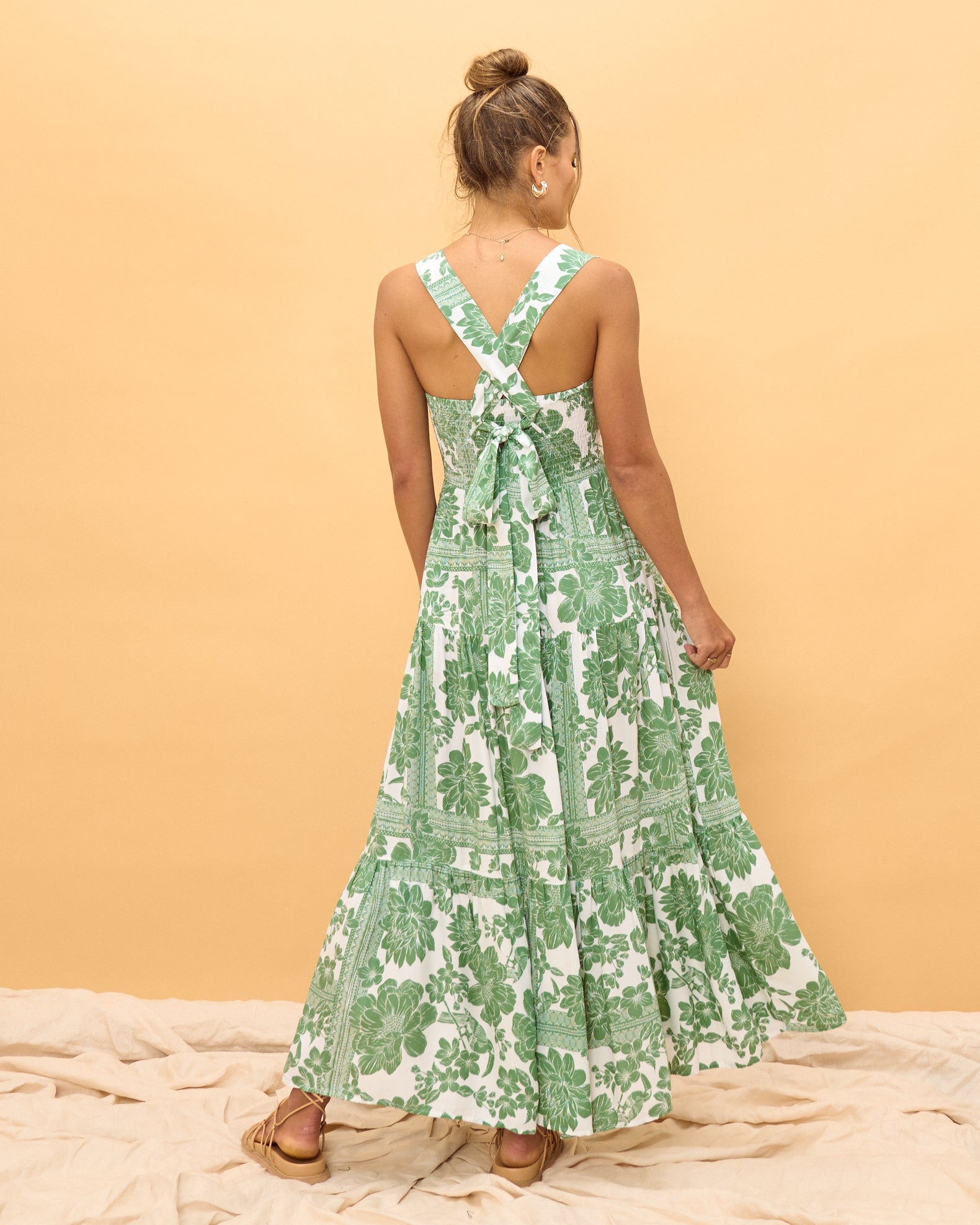 Viridiana Floral Maxi Dress
