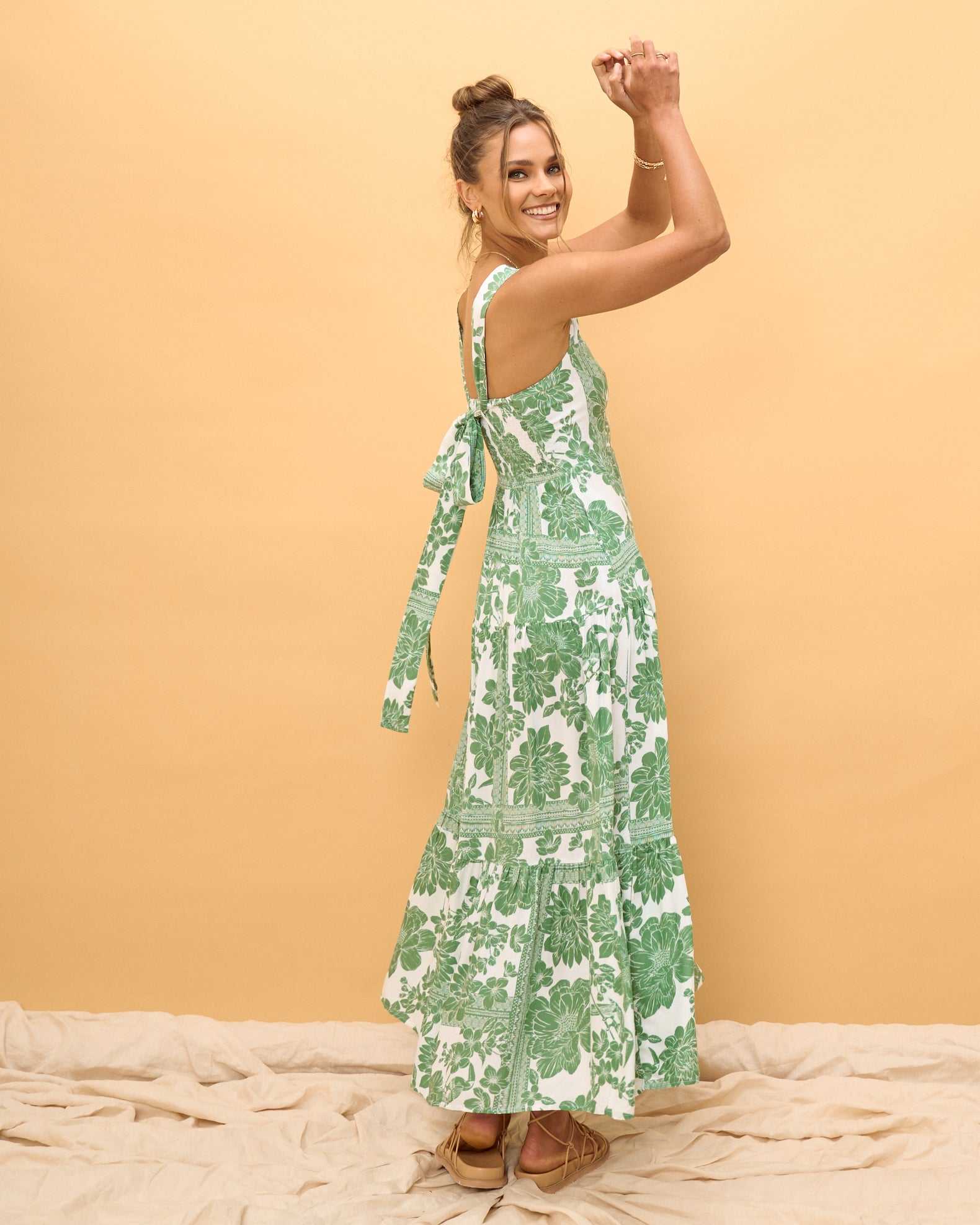 Viridiana Floral Maxi Dress
