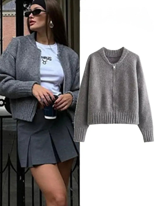 Short Knitted Jacket